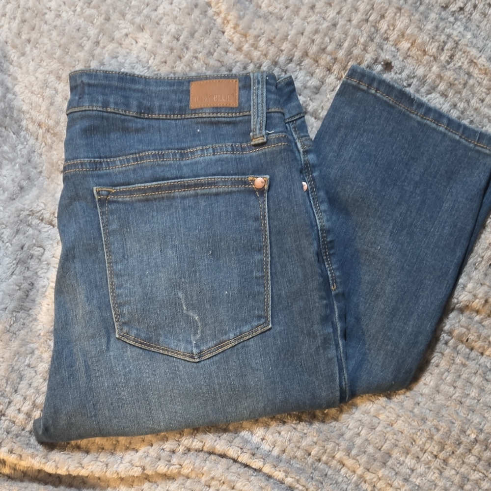 Judy Blue Women's Straight Leg Jeans - Blue